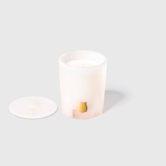 Abd El Kader Alabaster Candle